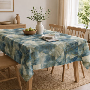 Toalha De Mesa Sage Verde Oliva Dourado Geométrico Abstrato Natur