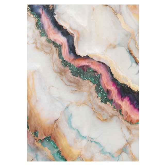 Toalha De Mesa Salão - Branco (Frente)