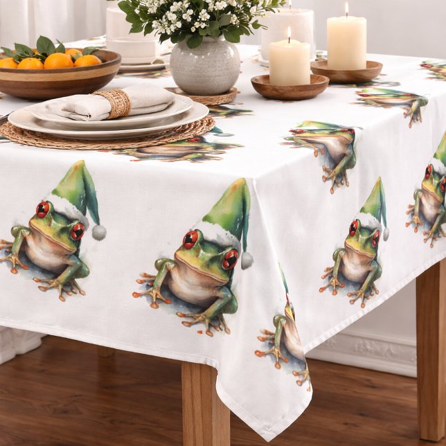 Toalha De Mesa Sapo de Natal congelado (Criador carregado)