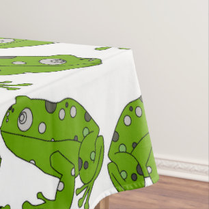 Toalha De Mesa Sapo Verde