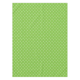 Toalha De Mesa Seamless  bright lime polka dot pattern 