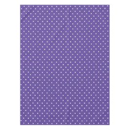 Toalha De Mesa Seamless  medium purple polka dot pattern