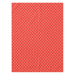 Toalha De Mesa Seamless red background polka dot pattern