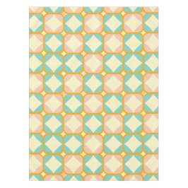 Toalha De Mesa Seamless retro pattern with rounded squares