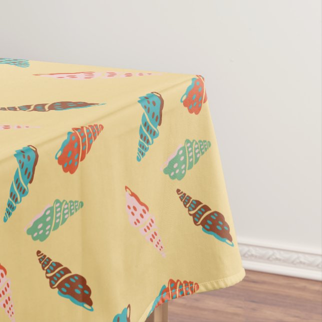 Toalha De Mesa Seashell (Posição Original)