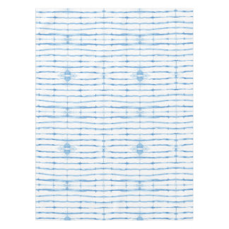 Toalha De Mesa Shibori Tie Dye Blue Line Patterna Tablecloth