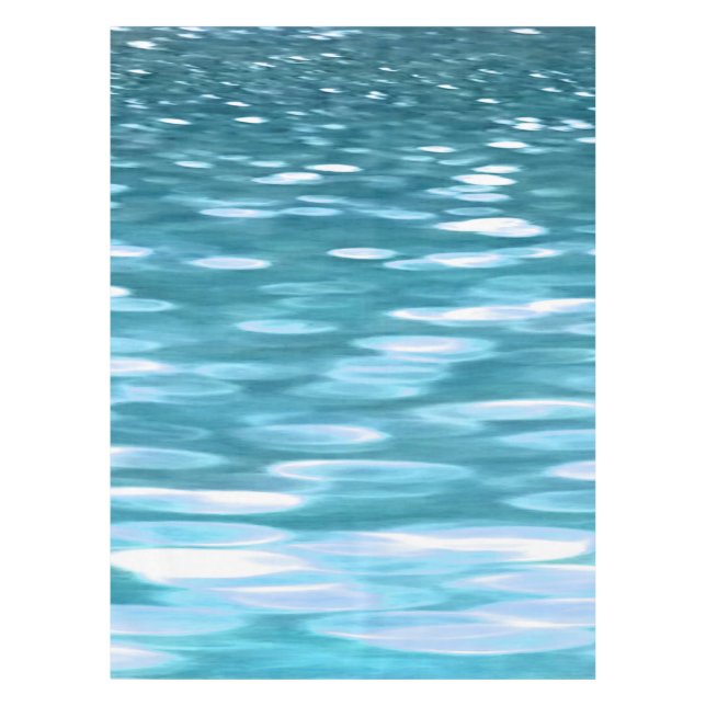 Toalha De Mesa Shimmer Teal (Frente)