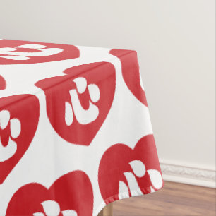 Toalha De Mesa Shin Kanji Kokoro Heart 心