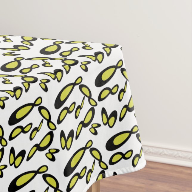 Toalha De Mesa Símbolo de padrão Mathematica do Lemniscate Infini (Posição Original)