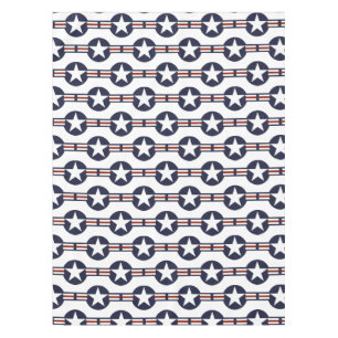 Toalha De Mesa símbolo de roundel de bandeira dos estados unidos 
