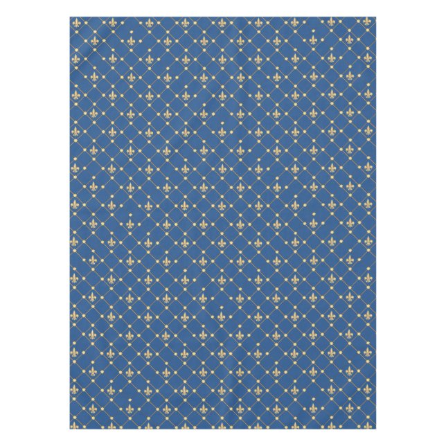 Toalha De Mesa Símbolo Fleur de Lis (Frente)