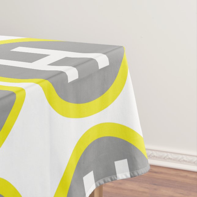 Toalha De Mesa Símbolo Helipad (Posição Original)