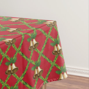 Toalha De Mesa Sinais vermelhos e vermelhos tradicionais do Natal