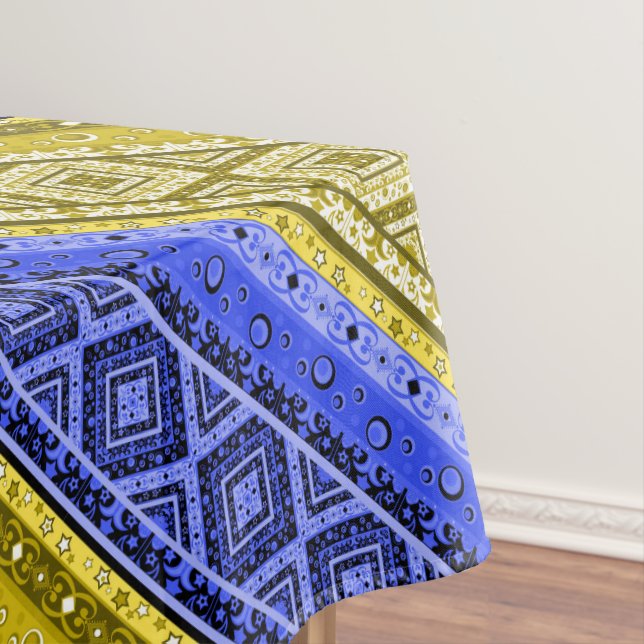 Toalha De Mesa Sistema geométrico abstrato moderno de decoração (Posição Original)