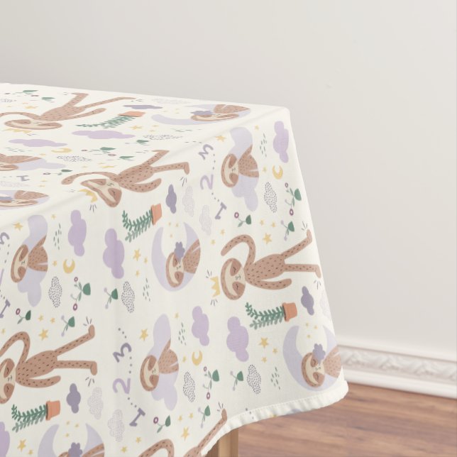 Toalha De Mesa Slumberkins Sloth Birthday (Posição Original)