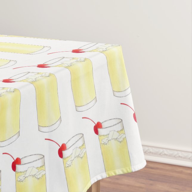 Toalha De Mesa Snowball Snow Ball British Christmas Coctail (Posição Original)