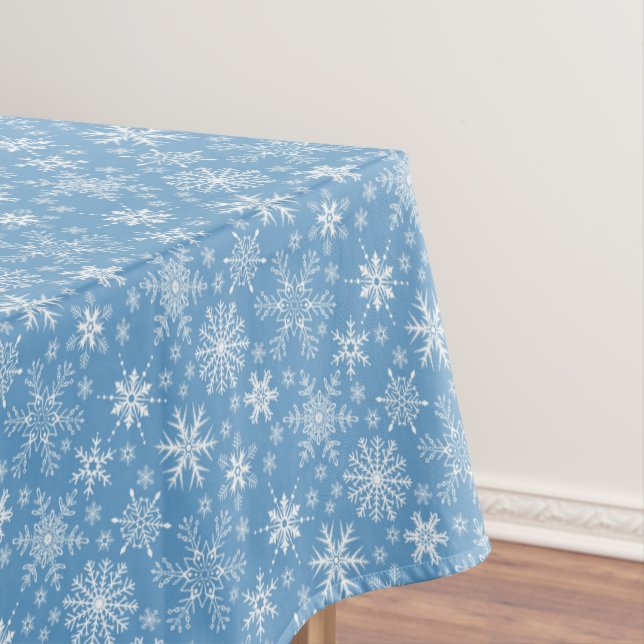 Toalha De Mesa Snowflakes Tablecloth (Posição Original)
