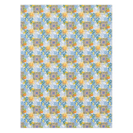 Toalha De Mesa Sol siciliano,limão,majolica,Mesa Runner