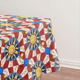 Toalha De Mesa Sol siciliano, majolica,