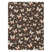 Sonhos boêmicos com borboletas e flores.