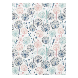 Toalha De Mesa Sonhos Pastel Dandelion - Floral Whimsical