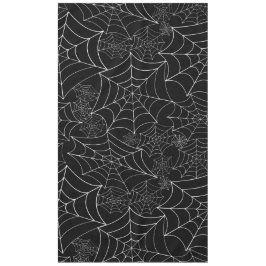 Toalha De Mesa spiderweb halloween gothic spider web black