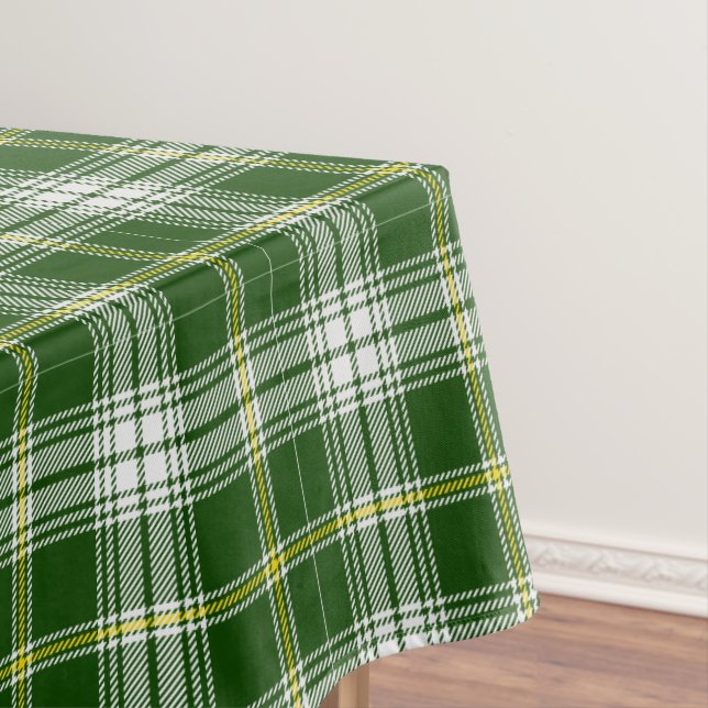 Toalha De Mesa Spring Green Plaid (Posição Original)