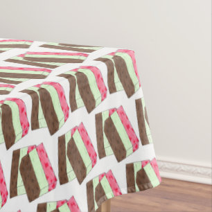 Toalha De Mesa Spumoni Italiano Gelato Sorvete Dessert Spumone