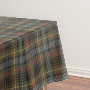 Toalha De Mesa Stewart Hunting Weathered Tartan - Padrão de Xadr