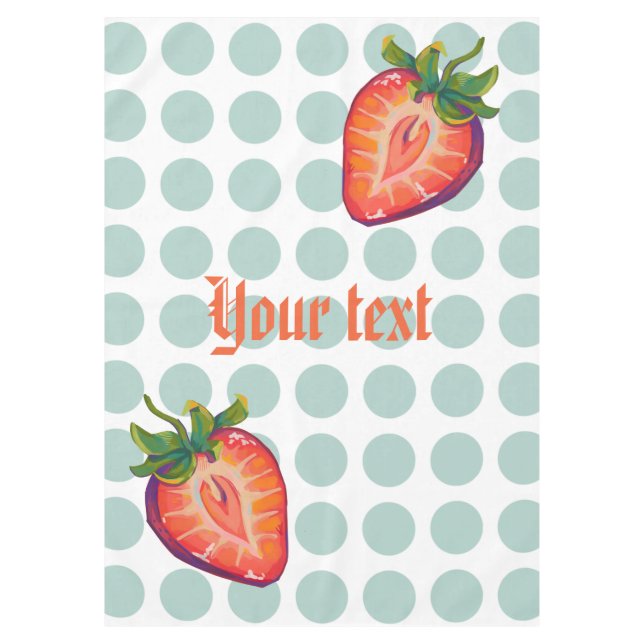 Toalha De Mesa Strawberry  (Frente)