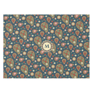 Toalha De Mesa Strawberry Paisley Pattern Tablecloth
