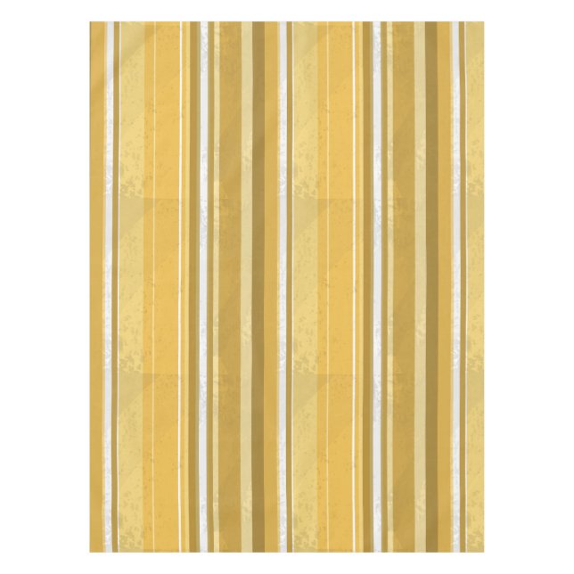 Toalha De Mesa Stripes Amarelo (Frente)