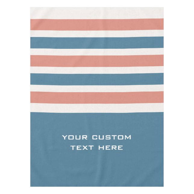 Toalha De Mesa Stripes Padrões mesas personalizadas (Frente)