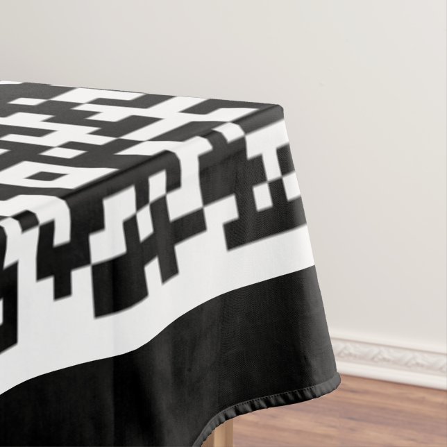 Toalha De Mesa Suas Cores Personalizadas de Tablecloth de Código  (Posição Original)