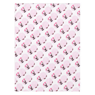 Toalha De Mesa Suíno Rosa