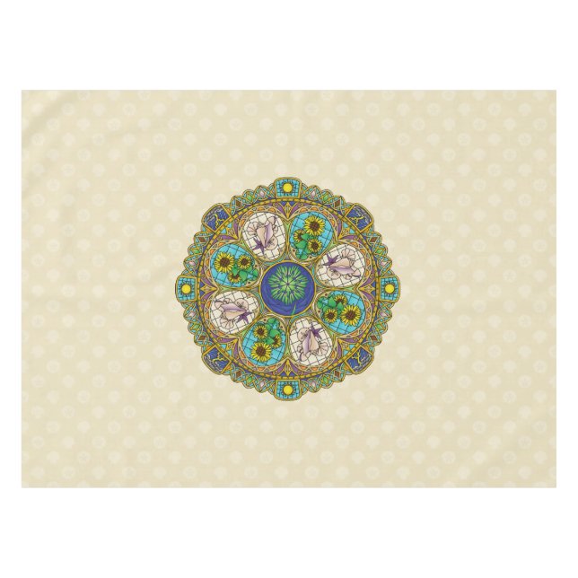 Toalha De Mesa Summer Nouveau Tablecloth (Frente (Horizontal))