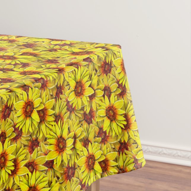 Toalha De Mesa Sunflower Tablecloth (Posição Original)
