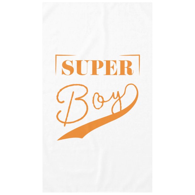 Toalha De Mesa Super Boy (Frente)