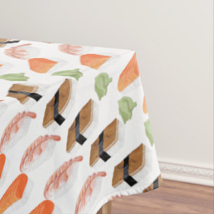 Toalha De Mesa Sushi Foodie Tablecloth