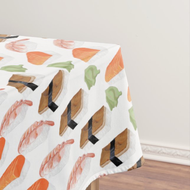Toalha De Mesa Sushi Foodie Tablecloth (Posição Original)