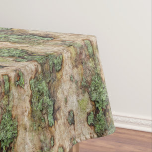 Toalha De Mesa Sycamore Tree Latido Moss Lichen