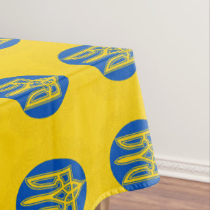 Toalha De Mesa Tabelas da Ucrânia e moda de bandeira da Ucrânia