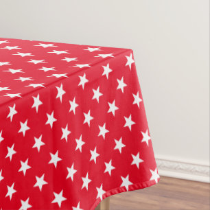 Toalha De Mesa Tabelas de cor personalizadas com padrão de estrel