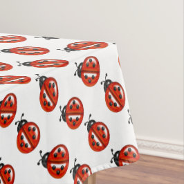 Toalha De Mesa Tablecloe de Damas Vermelhas E Brancas