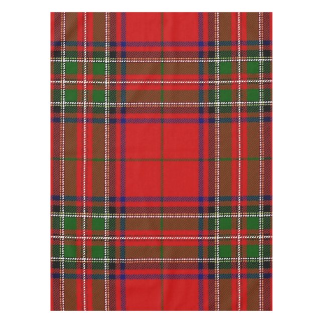 Toalha De Mesa Tableclote Vermelho e Verde de Natal (Frente)