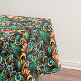 Toalha De Mesa Tablecloth Abstrato tropical moderna