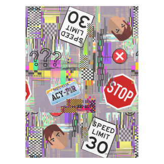 Toalha De Mesa Tablecloth Anti-AI de Privacidade