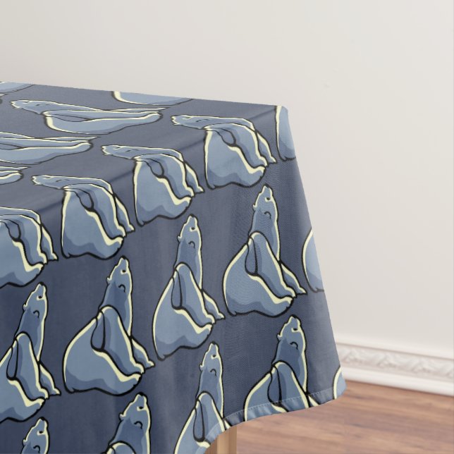 Toalha De Mesa Tablecloth Bear Bear Bear Tablecloth (Posição Original)