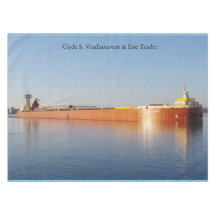 Tablecloth Clyde S. VanEnkevort & Erie Trader