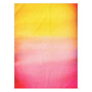 Toalha De Mesa Tablecloth cor-de-rosa da aguarela de Ombre &